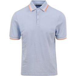 Textiel Heren T-shirts & Polo’s Suitable Kick Polo Lichtblauw Blauw