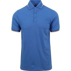 Textiel Heren T-shirts & Polo’s Suitable Fluo B Polo Blauw Blauw