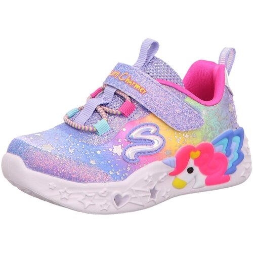 Schoenen Meisjes Babyslofjes Skechers  Multicolour