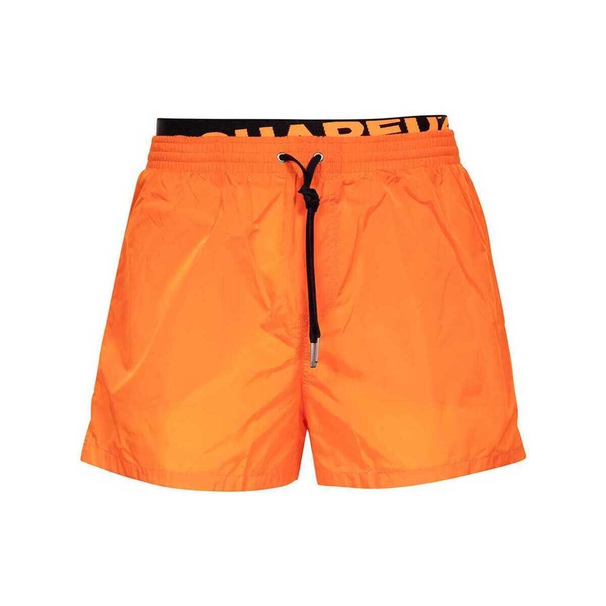 Textiel Heren Korte broeken / Bermuda's Dsquared  Oranje