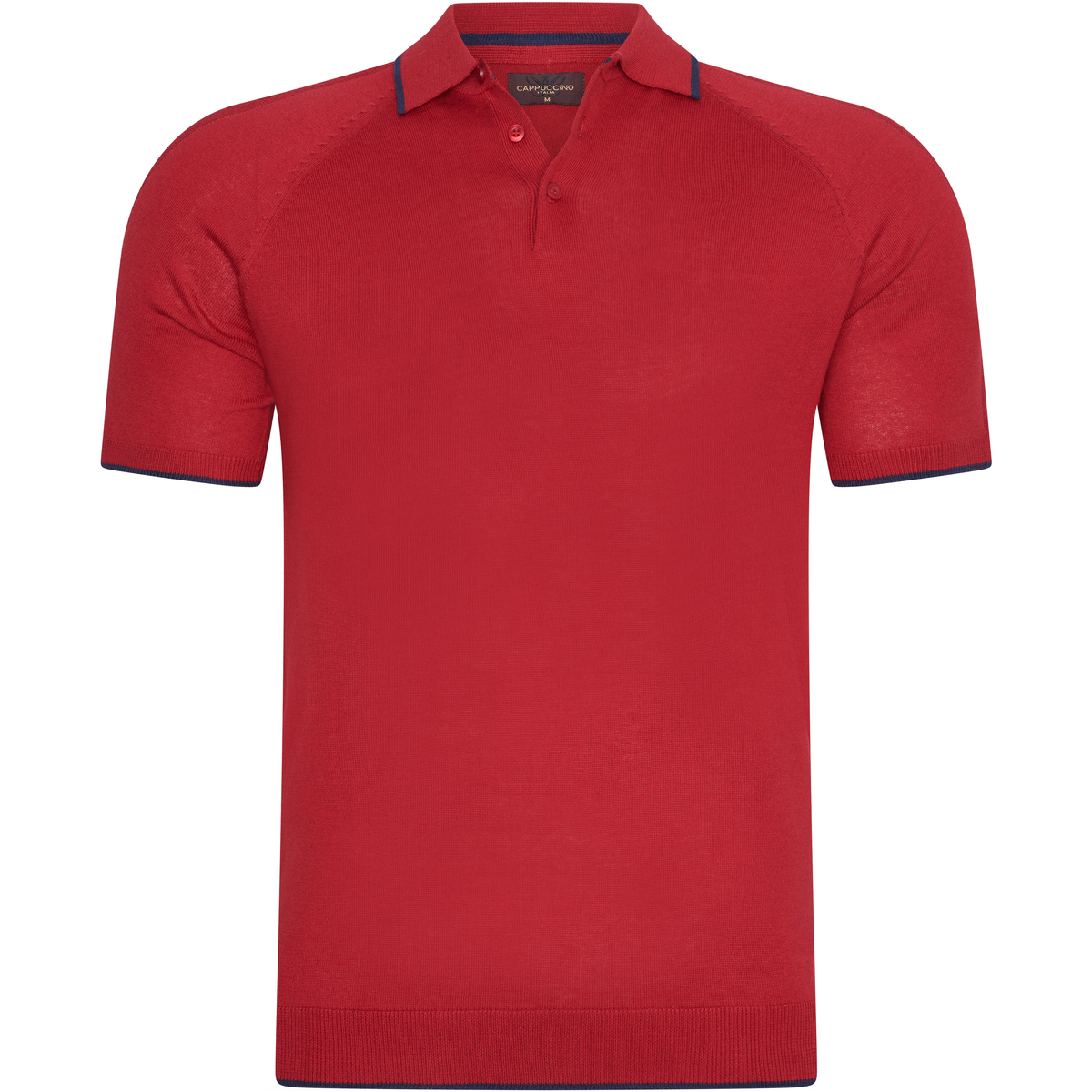 Textiel Heren Polo's korte mouwen Cappuccino Italia Tipped Tricot Polo Rood