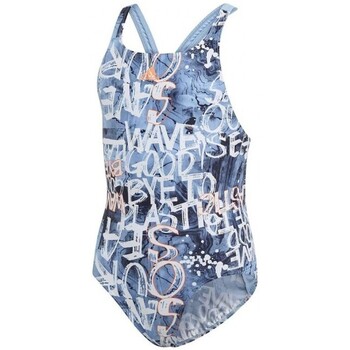 Textiel Dames Zwembroeken/ Zwemshorts adidas Originals Parley Swimsuit Blauw