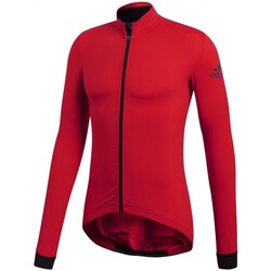 Textiel Heren Vesten / Cardigans adidas Originals Climaheat Cycling Jersey Rood