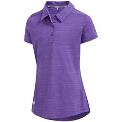 Textiel Meisjes T-shirts & Polo’s adidas Originals G Nvlty Ss P Violet