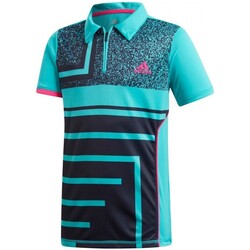 Textiel Jongens T-shirts & Polo’s adidas Originals Seasonal Polo Shirt Blauw