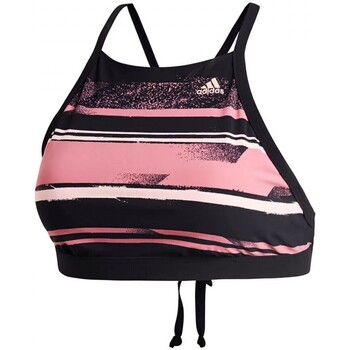 Textiel Dames Zwembroeken/ Zwemshorts adidas Originals Amphi Halter Roze