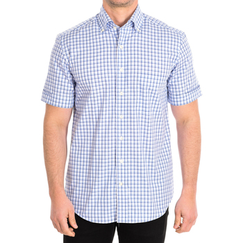 Textiel Heren Overhemden korte mouwen Cafe' Coton CORNICHON03-S-11NBS Wit