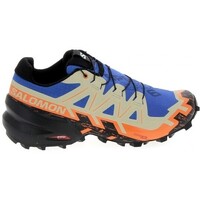 Schoenen Heren Running / trail Salomon Speedcross 6 Bleu Orange Blauw