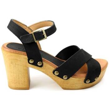 Schoenen Dames Sandalen / Open schoenen Casarini DAMES sandaal   23350 zwart zwart