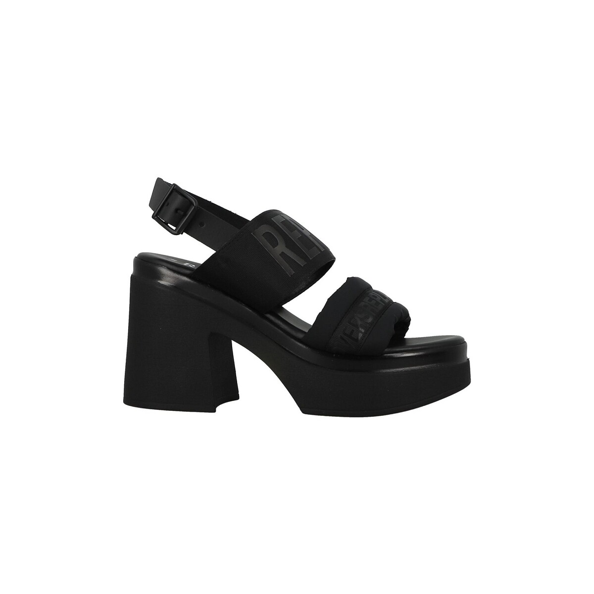 Schoenen Dames Sandalen / Open schoenen Replay LYBRA WRITE Zwart