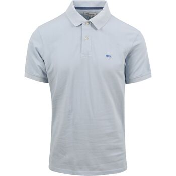 Textiel Heren T-shirts & Polo’s Mcgregor Piqué Polo Lichtblauw Blauw