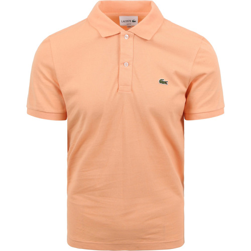 Textiel Heren T-shirts & Polo’s Lacoste Piqué Polo Oranje Oranje