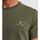 Textiel Heren T-shirts & Polo’s Cast Iron T-Shirt Melange Groen Groen