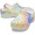 Schoenen Dames Leren slippers Crocs CR.207151-WHMT White/multi