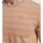 Textiel Heren T-shirts & Polo’s Vanguard T-Shirt Strepen Oranje Multicolour