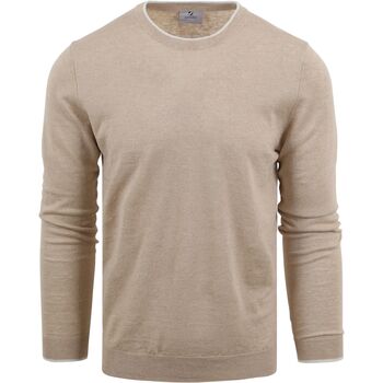 Textiel Heren Sweaters / Sweatshirts Suitable Trui O-Hals Johan Beige Beige