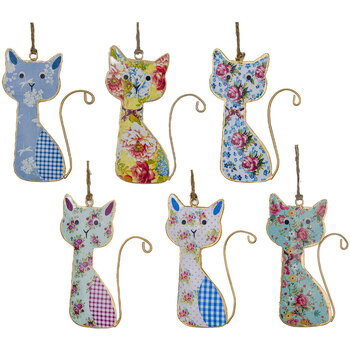 Horloges & Sieraden Hangers Signes Grimalt 6 Eenheden Cat Hanger Multicolour