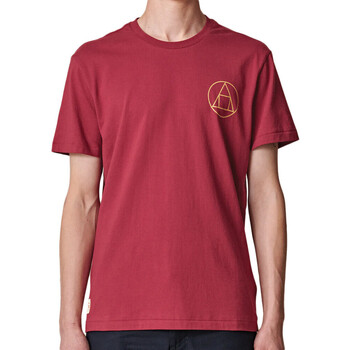 Textiel Heren T-shirts korte mouwen Globe  Rood