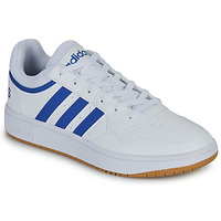 Schoenen Heren Lage sneakers Adidas Sportswear HOOPS 3.0 Wit / Blauw