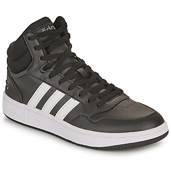 Schoenen Heren Hoge sneakers Adidas Sportswear HOOPS 3.0 MID Zwart / Wit