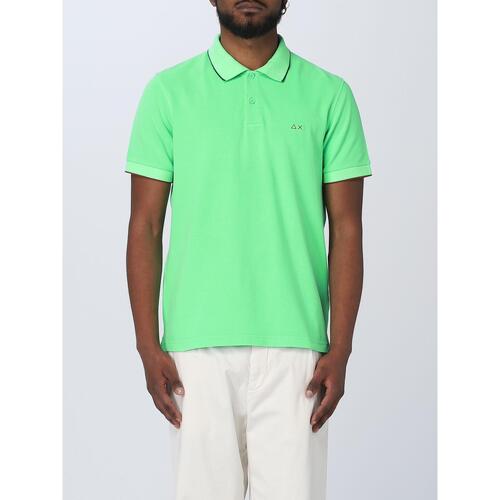 Textiel Heren T-shirts korte mouwen Sun68  Groen