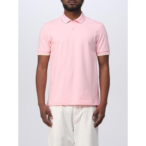 Textiel Heren T-shirts korte mouwen Sun68  Roze