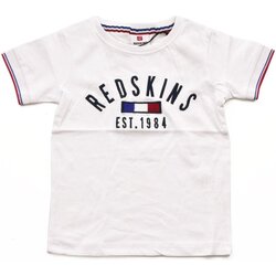 Textiel Kinderen T-shirts & Polo’s Redskins RS2324 Wit