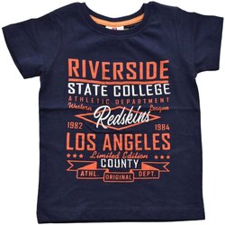 Textiel Kinderen T-shirts & Polo’s Redskins RS2194 Blauw