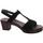 Schoenen Dames Sandalen / Open schoenen Softclox  Zwart