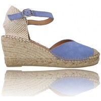 Schoenen Dames Sandalen / Open schoenen Fabiolas Alpargatas Handcrafted  Blauw