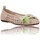 Schoenen Dames Ballerina's Wonders Zapatos Bailarinas Planas para Mujer de  Bow CH-1001 Beige