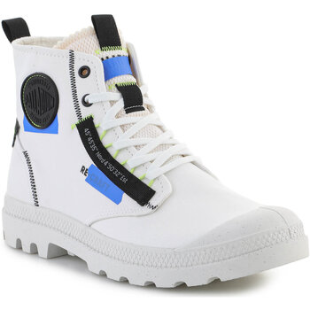 Schoenen Hoge sneakers Palladium Pampa HI Re-Craft Star White/Blue 77220-904-M Wit