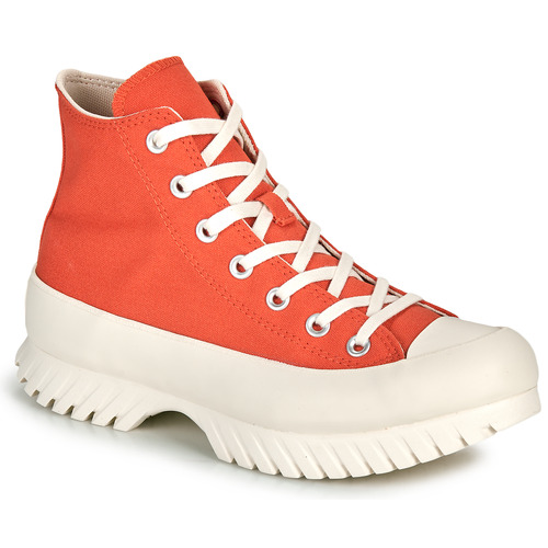 Schoenen Dames Hoge sneakers Converse CHUCK TAYLOR ALL STAR LUGGED 2.0 PLATFORM SEASONAL COLOR Oranje