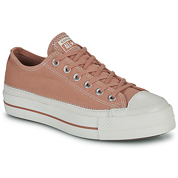 Schoenen Dames Lage sneakers Converse CHUCK TAYLOR ALL STAR LIFT PLATFORM MIXED MATERIAL Old / Roze