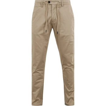 Textiel Heren Broeken / Pantalons Dstrezzed Lancaster Chino Beige Beige