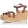 Schoenen Dames Sandalen / Open schoenen Zapp 5218 Bruin