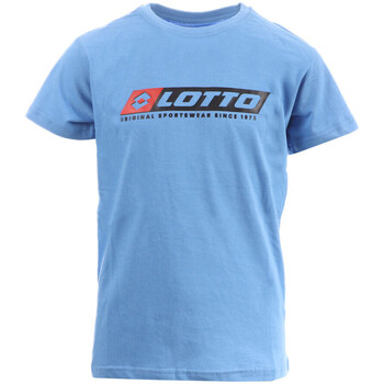Textiel Jongens T-shirts korte mouwen Lotto  Blauw