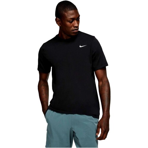 Textiel Heren T-shirts korte mouwen Nike CAMISETA  HOMBRE  AR6029 Zwart