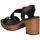 Schoenen Dames Sandalen / Open schoenen Spar Woman 5245 Zwart