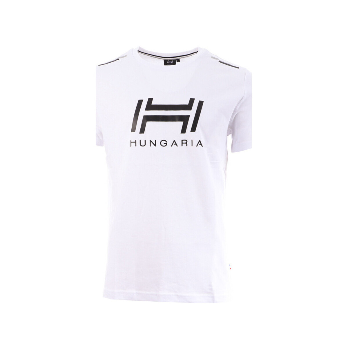 Textiel Heren T-shirts & Polo’s Hungaria  Wit