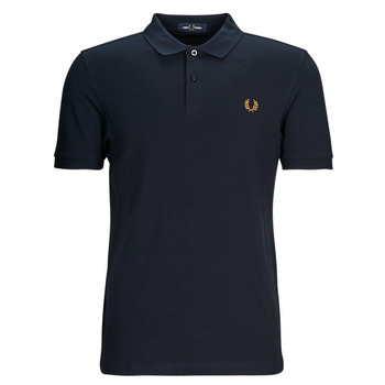 Textiel Heren Polo's korte mouwen Fred Perry PLAIN FRED PERRY SHIRT Marine