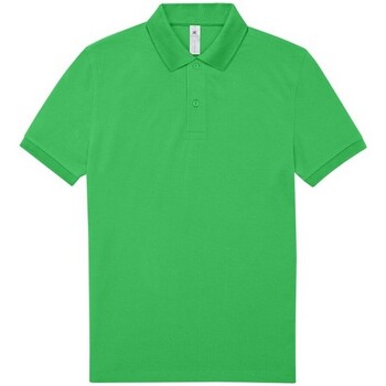 Textiel Heren Polo's korte mouwen B&c  Groen