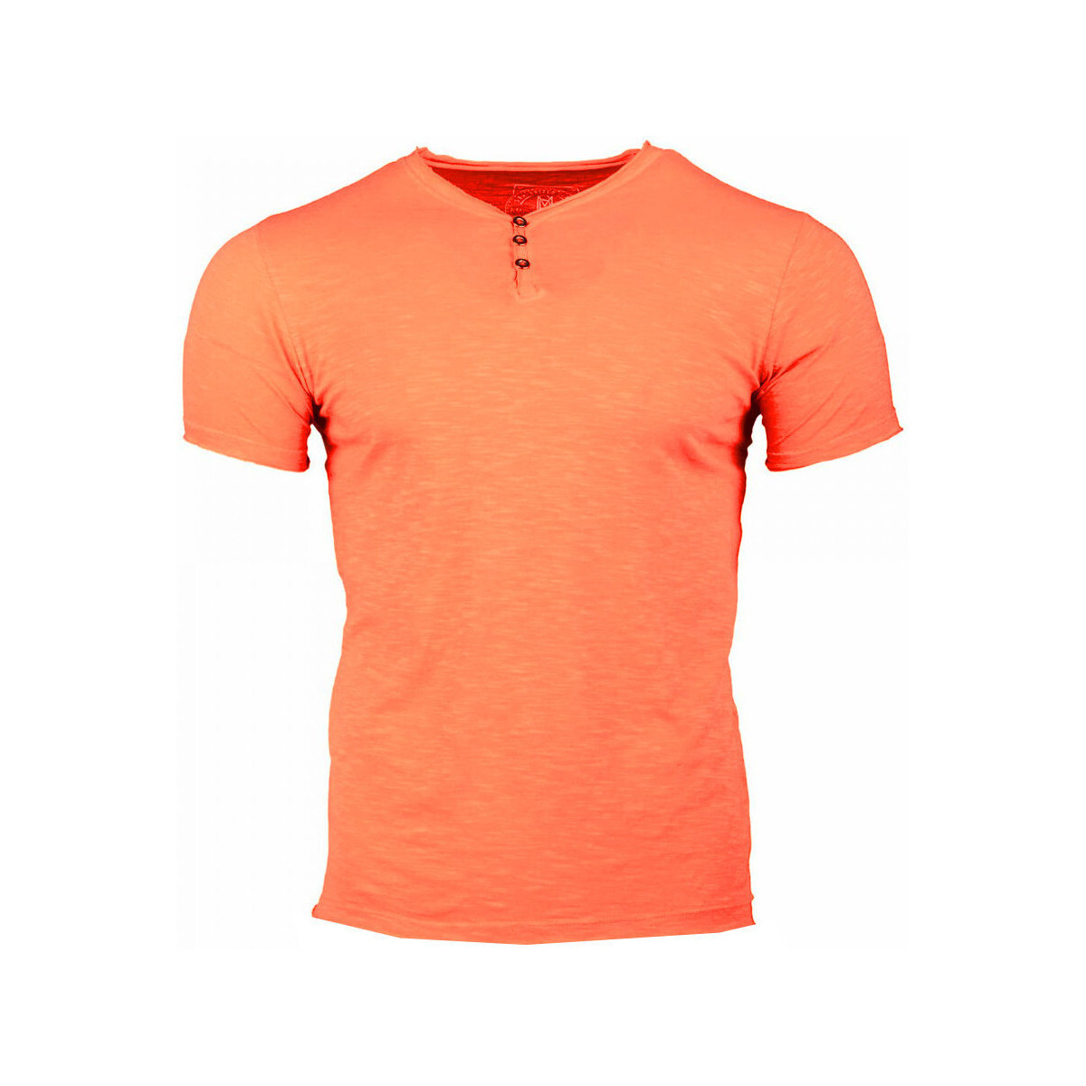 Textiel Heren T-shirts & Polo’s La Maison Blaggio  Oranje