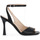 Schoenen Dames Sandalen / Open schoenen NeroGiardini NERO GIARDINI  100 NAPPA PANDORA Zwart