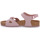 Schoenen Jongens Sandalen / Open schoenen Birkenstock RIO KIDS LAVANDER BLUSH CALZ S Roze