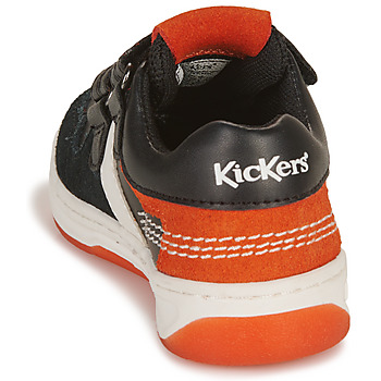 Kickers KALIDO Zwart / Oranje
