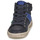 Schoenen Jongens Hoge sneakers Kickers LOWELL Marine / Wit / Blauw