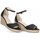Schoenen Dames Sandalen / Open schoenen Etika 69575 Zwart