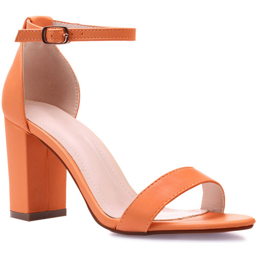 Schoenen Dames Sandalen / Open schoenen La Modeuse 57118_P127010 Oranje