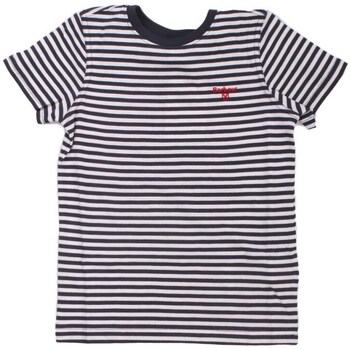 Textiel Jongens T-shirts korte mouwen Barbour CTS0131 Blauw